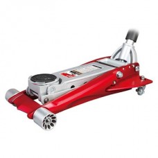 Домкрат подкатной алюминиевый 2,0т низкопрофильный с двойной помпой 90-440мм T820010L